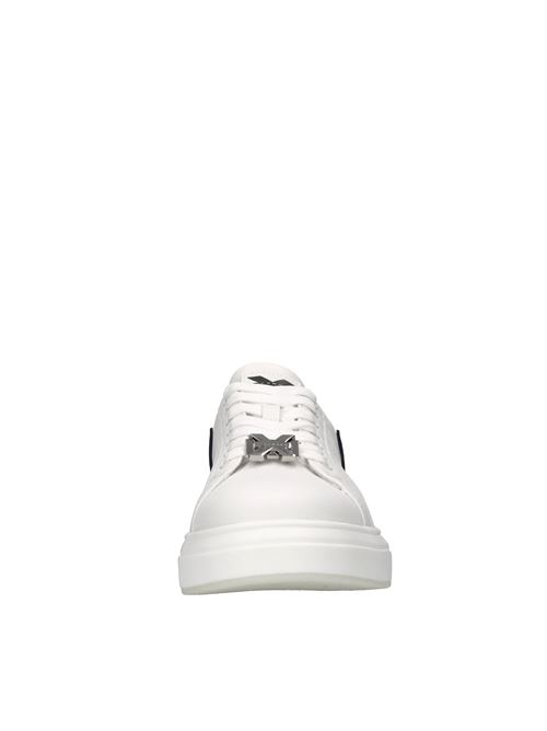 Sneakers in pelle ed ecopelle JOHN RICHMOND | 27306/CP A LEATHERBIANCO-BLU